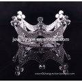 trendy hair accessories crystal full round pageant kings crowns for sale